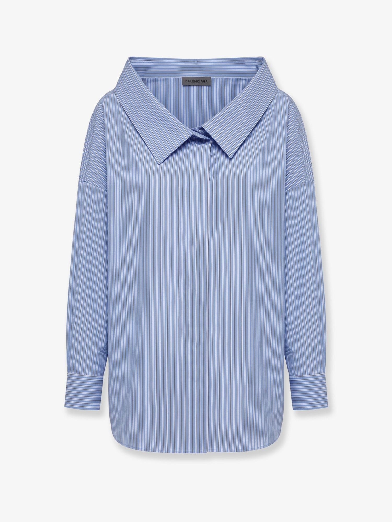 Balenciaga Oversized Cotton Stole Shirt