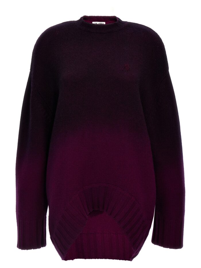 the attico oversized knit dress The Attico Oversized Knit Dress