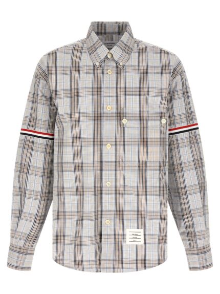 THOM BROWNE ' Oversized RWB' Shirt