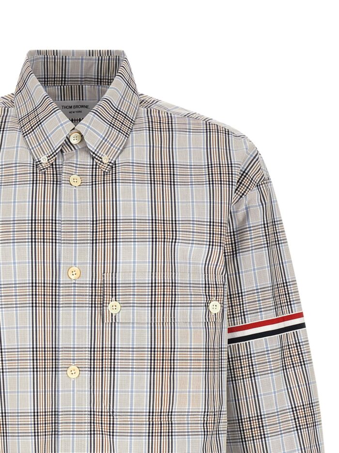 THOM BROWNE ' Oversized RWB' Shirt