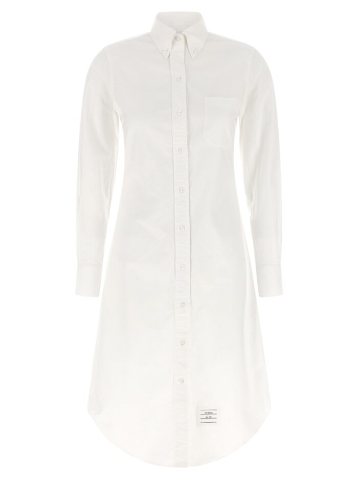 THOM BROWNE 'Oxford' Chermisier Dress