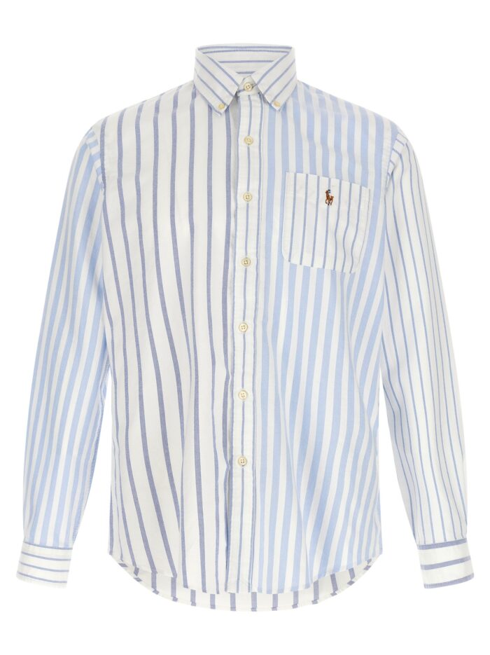 polo ralph lauren oxford patchwork shirt Polo Ralph Lauren Oxford Patchwork Shirt