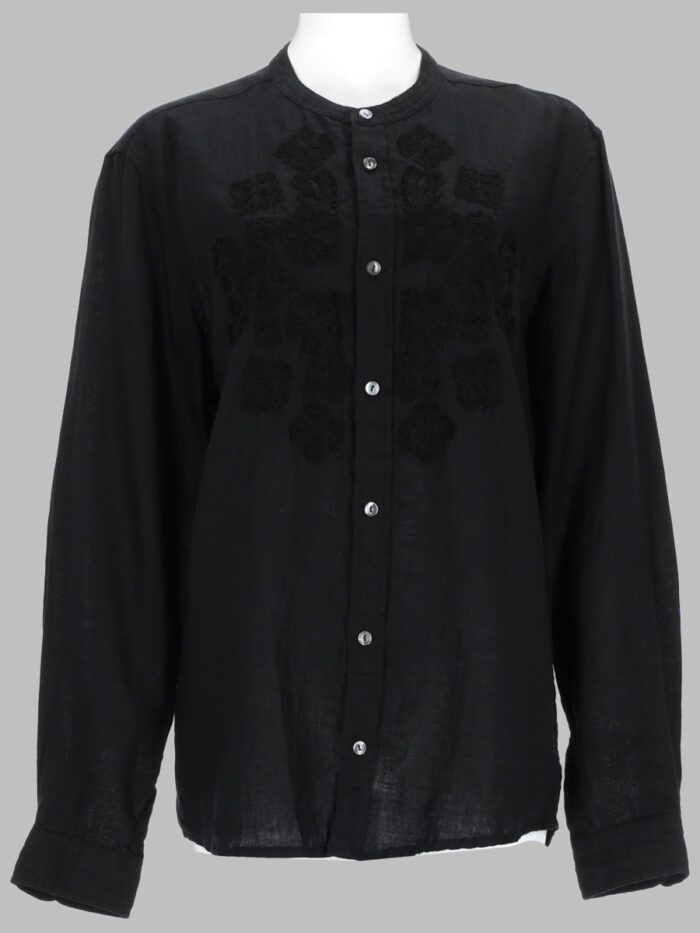 p.a.r.o.s.h. embroidered linen shirt P.A.R.O.S.H. Embroidered Linen Shirt