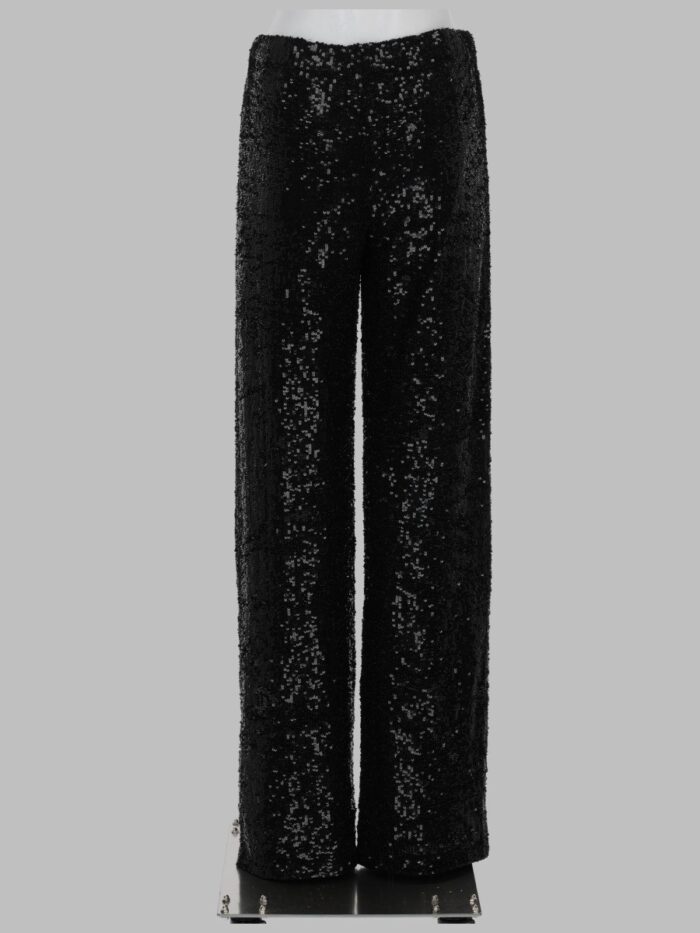 P.A.R.O.S.H. PANTALONE DRITTO CON PAILLETTES