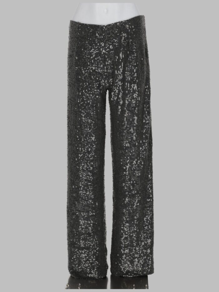 p.a.r.o.s.h. pantalone dritto con paillettes P.A.R.O.S.H. PANTALONE DRITTO CON PAILLETTES