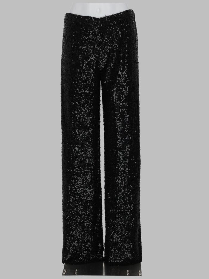 p.a.r.o.s.h. pantalone dritto con paillettes P.A.R.O.S.H. PANTALONE DRITTO CON PAILLETTES