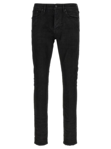 PURPLE 'P001 Black Resin 3/D' Jeans