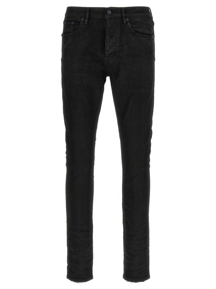 purple 'p001 black resin 3/d' jeans PURPLE 'P001 Black Resin 3/D' Jeans