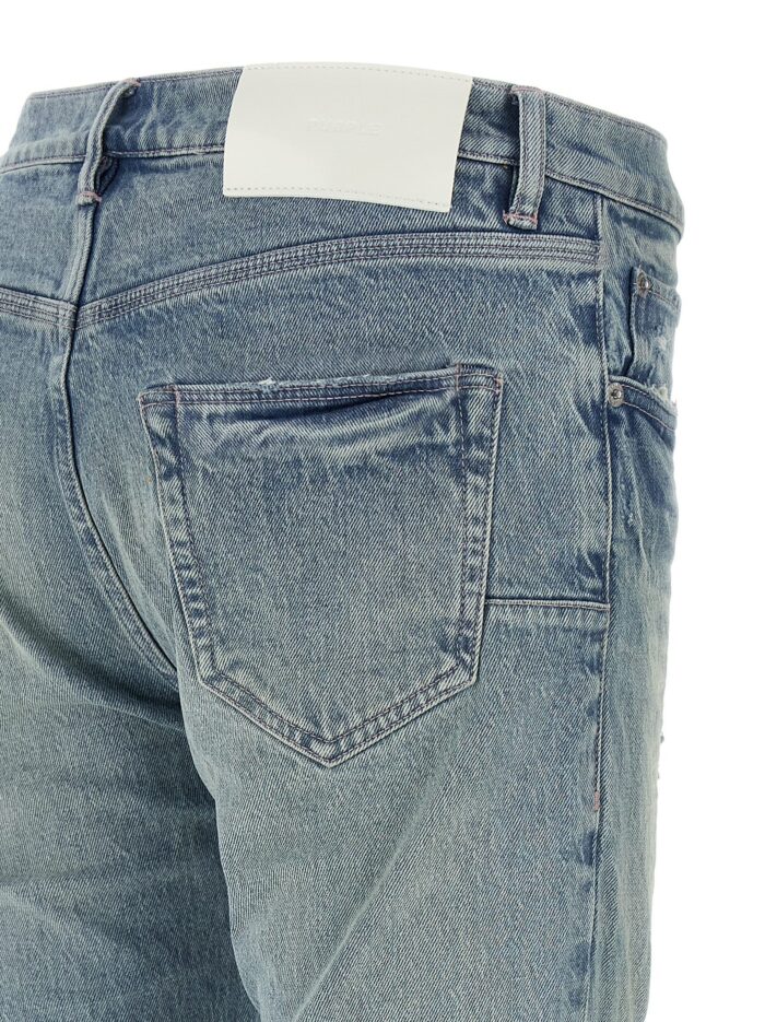 PURPLE 'P001 Repairs' Jeans