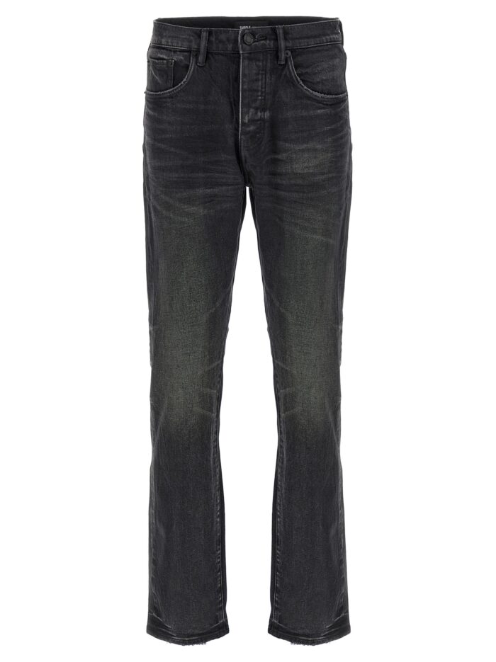 purple 'p005 double dip coated' jeans PURPLE 'P005 Double Dip Coated' Jeans