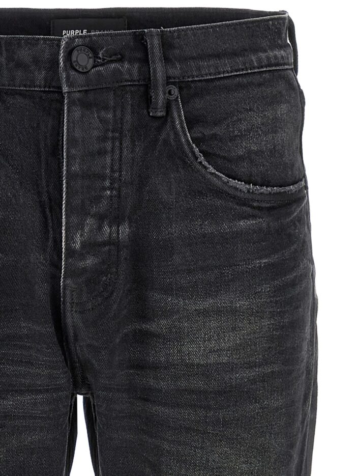 PURPLE 'P005 Double Dip Coated' Jeans
