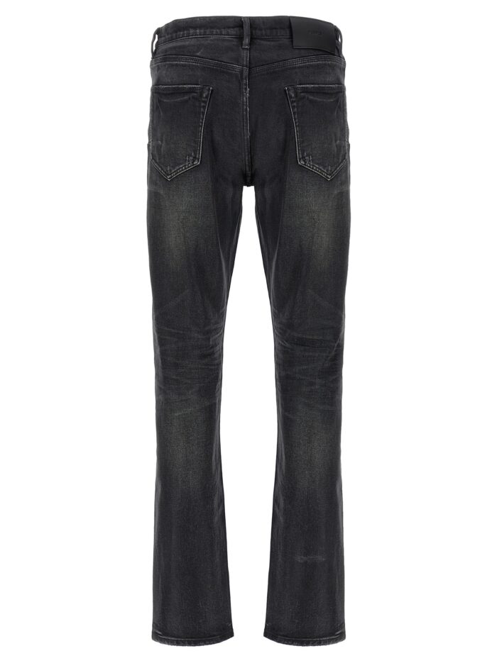 PURPLE 'P005 Double Dip Coated' Jeans