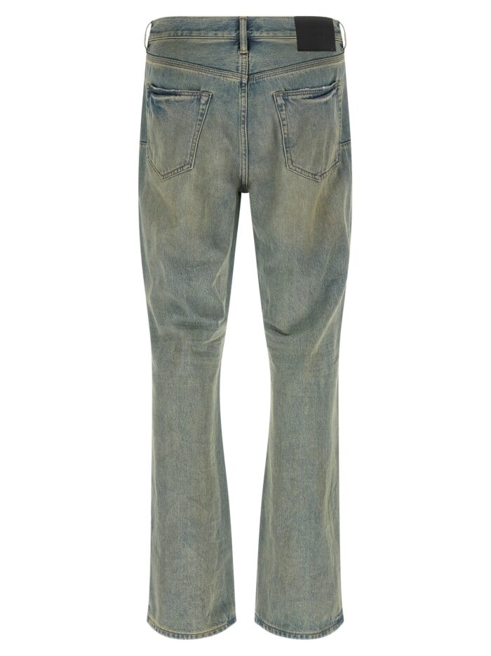 PURPLE 'P026 Dirty Fade Rip Boot' Jeans