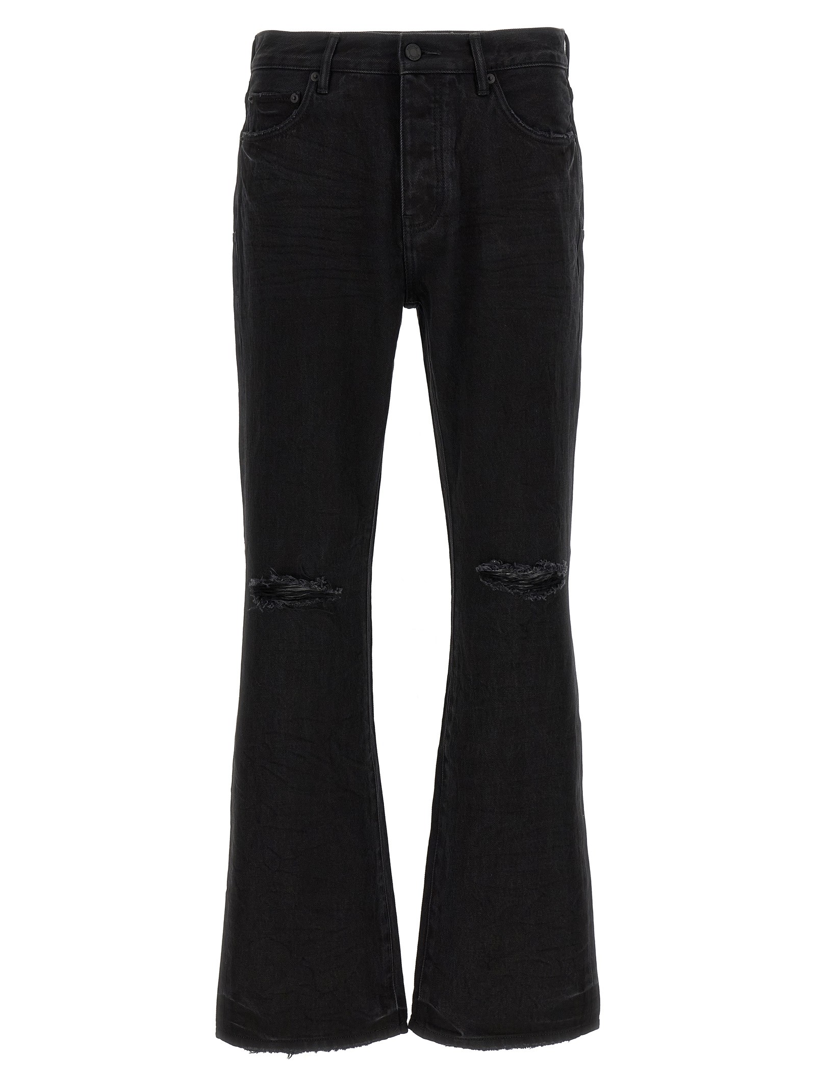 PURPLE 'P026 Lancer Rip' Jeans