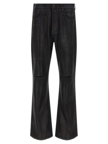 PURPLE 'P026 Rinsed Foil Boot' Jeans