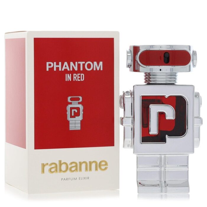 Paco Rabanne Phantom In Red Elixir By Paco Rabanne - Parfum Spray 1.7 Oz - Image 1