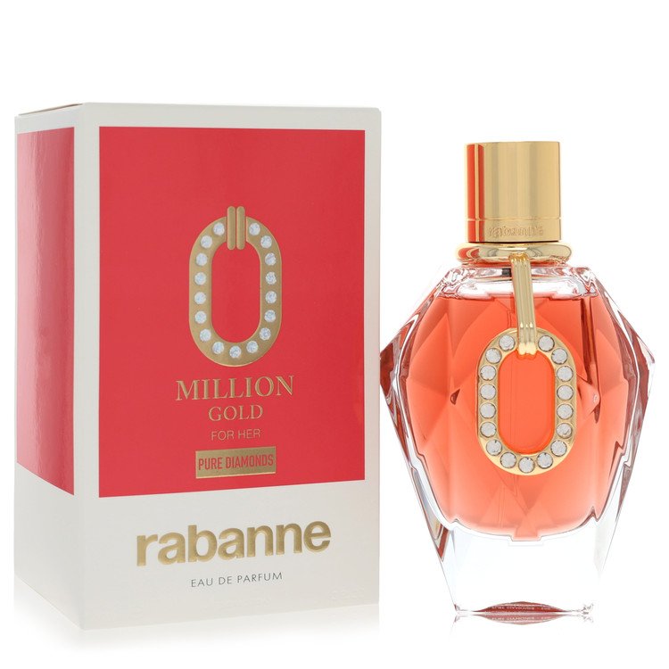 Paco Rabanne Million Gold Pure Diamonds By Paco Rabanne - Eau De Parfum Spray 3 Oz