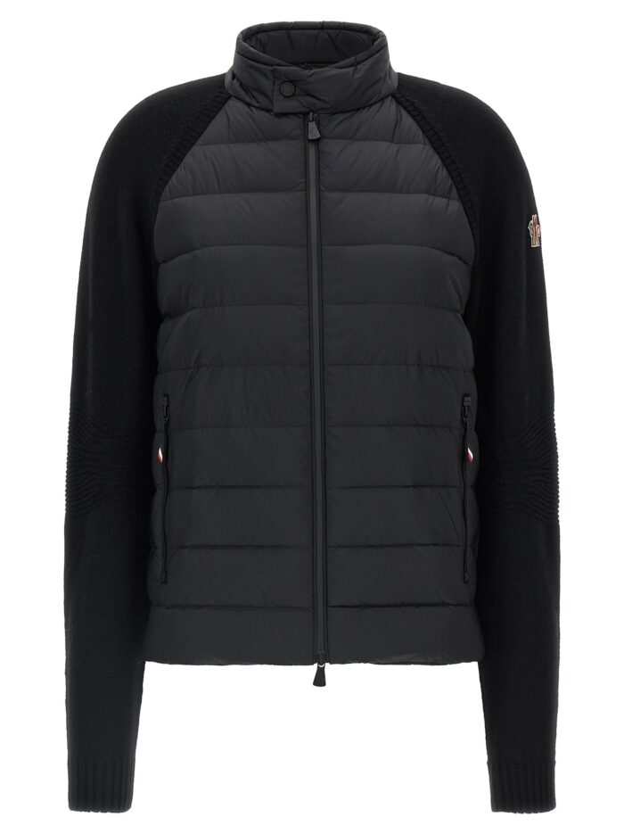 moncler grenoble padded cardigan MONCLER GRENOBLE Padded Cardigan