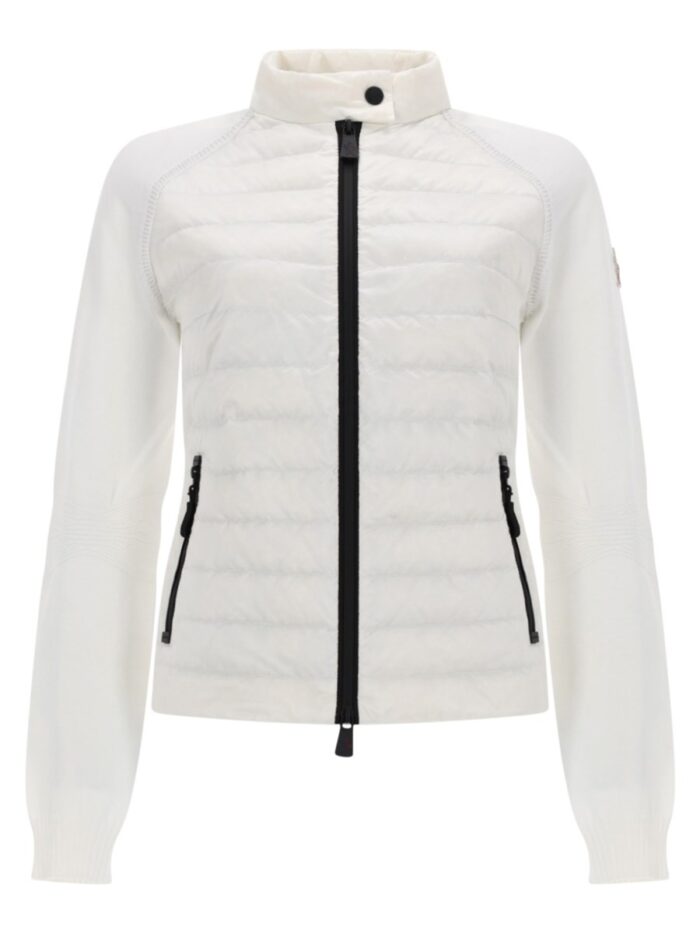 moncler grenoble padded cardigan MONCLER GRENOBLE PADDED CARDIGAN