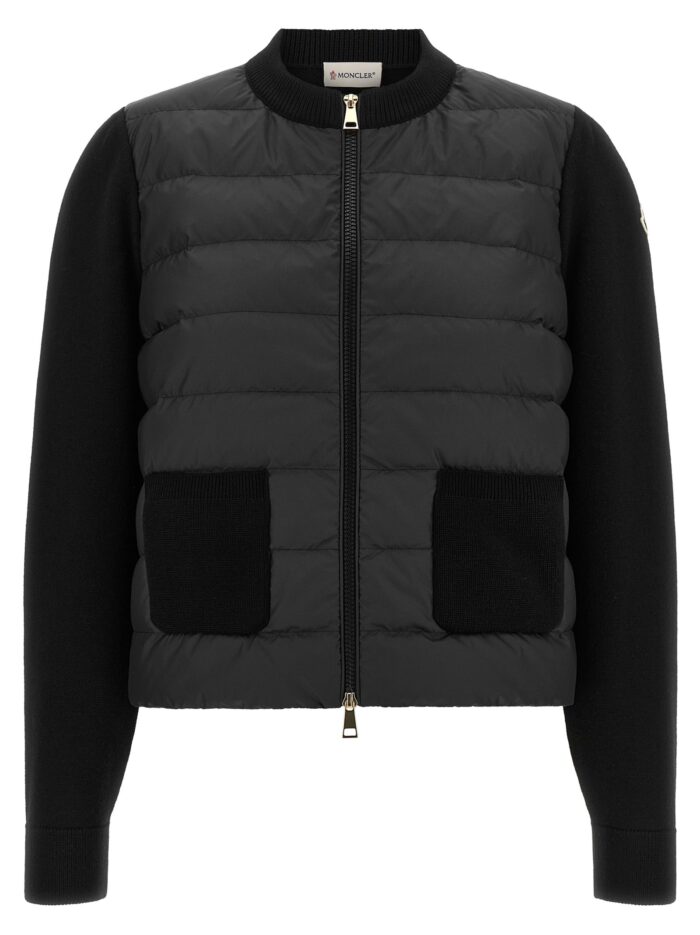 moncler padded cardigan Moncler Padded Cardigan