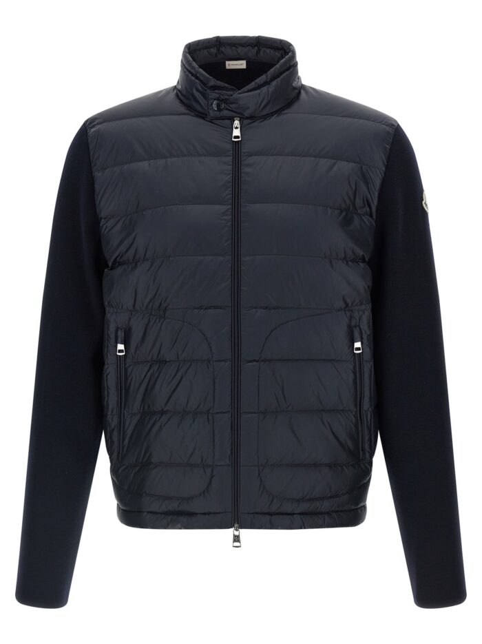 moncler padded cardigan Moncler Padded Cardigan