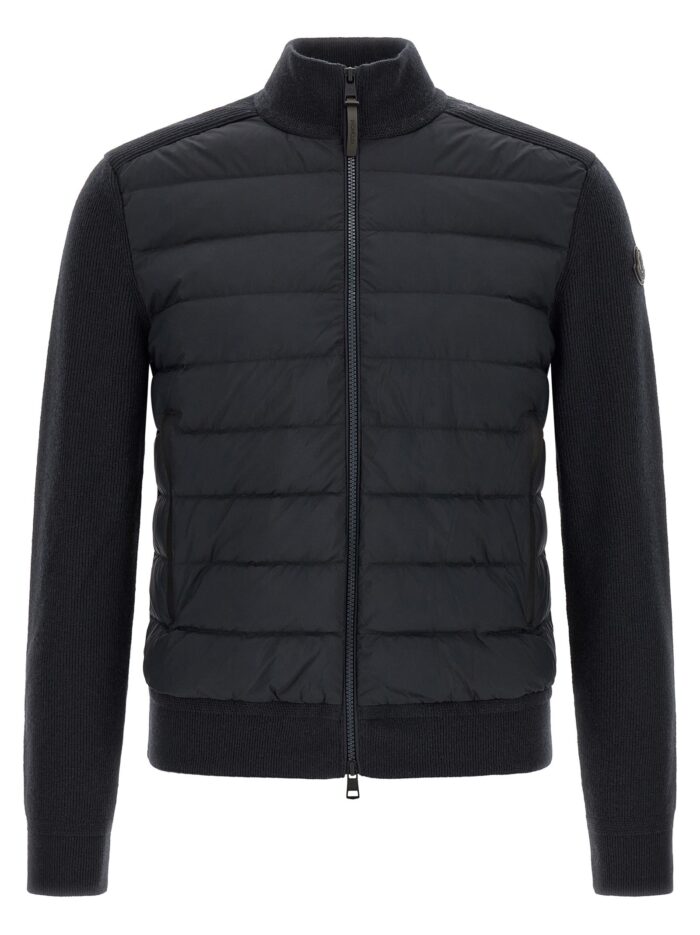 moncler padded cardigan Moncler Padded Cardigan