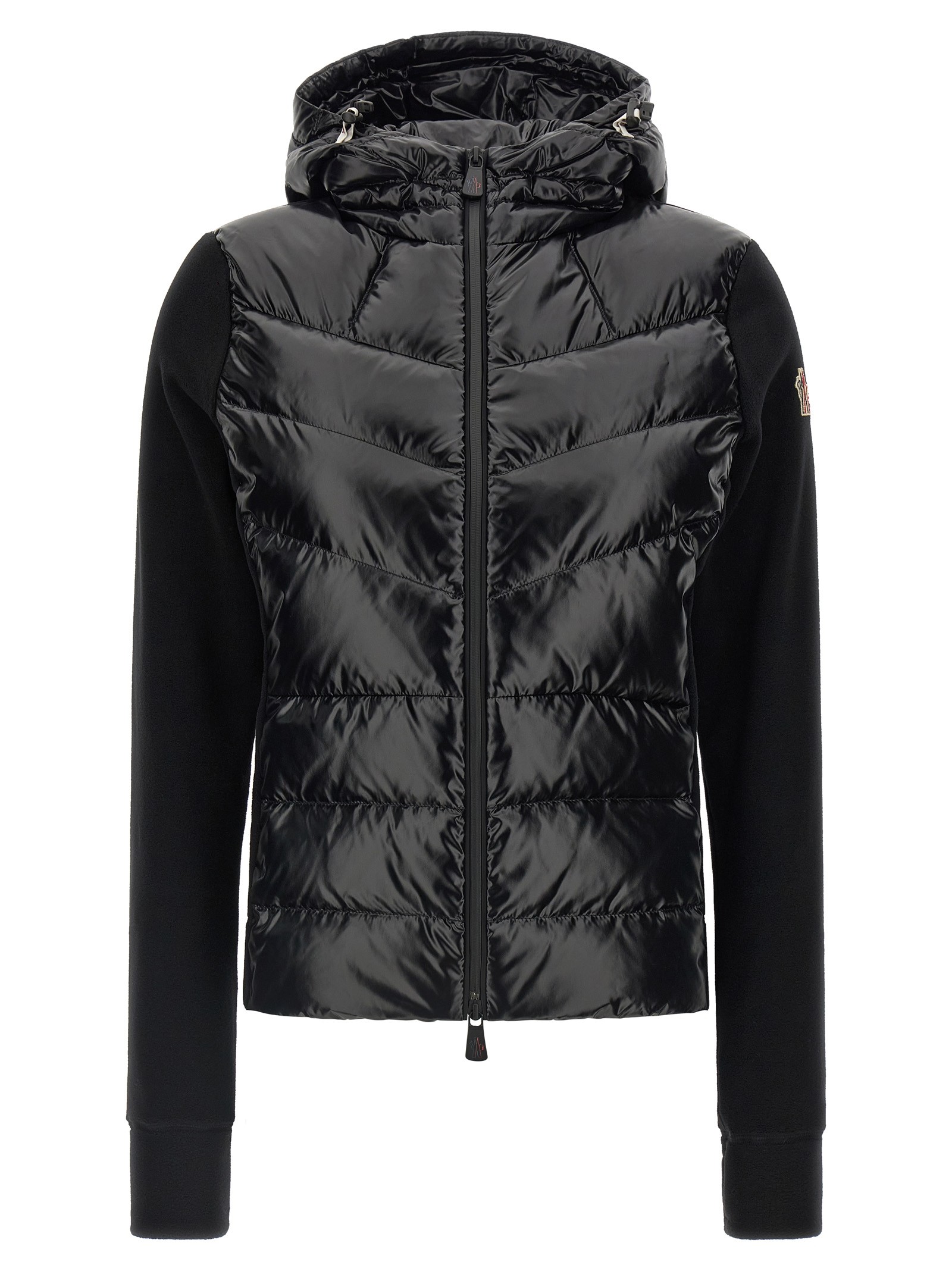 MONCLER GRENOBLE Padded Cardigan With Hood And Zip