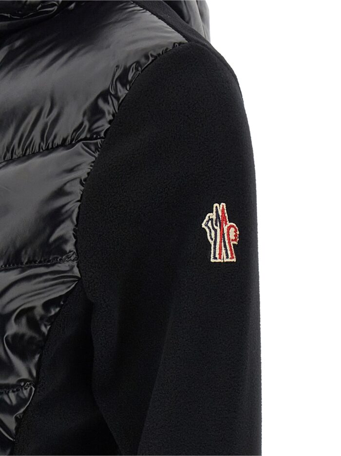 MONCLER GRENOBLE Padded Cardigan With Hood And Zip