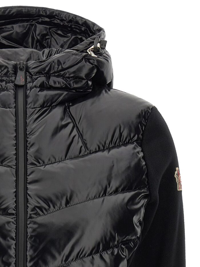 MONCLER GRENOBLE Padded Cardigan With Hood And Zip