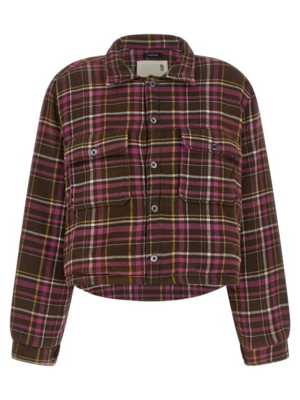R13 Padded Crop Overshirt