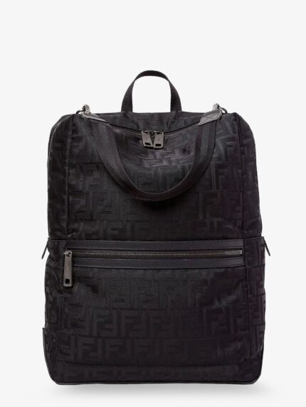 Padded FF Nylon Fendi Lui Backpack