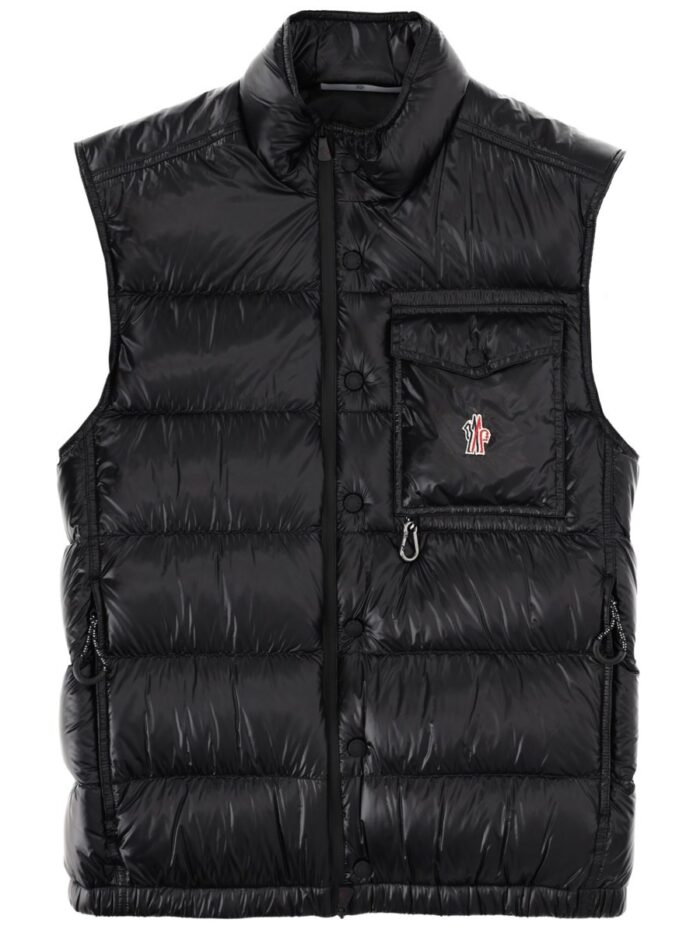 moncler grenoble padded jacket with logo MONCLER GRENOBLE PADDED JACKET WITH LOGO