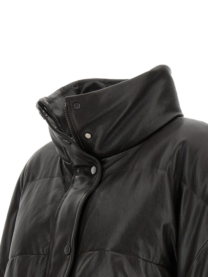 Brunello Cucinelli Padded Leather Jacket