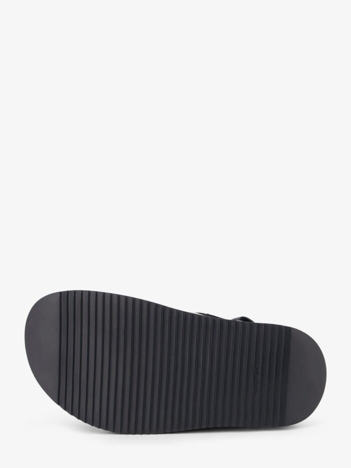 RICK OWENS Padded Megalace Platform Leather Sandals