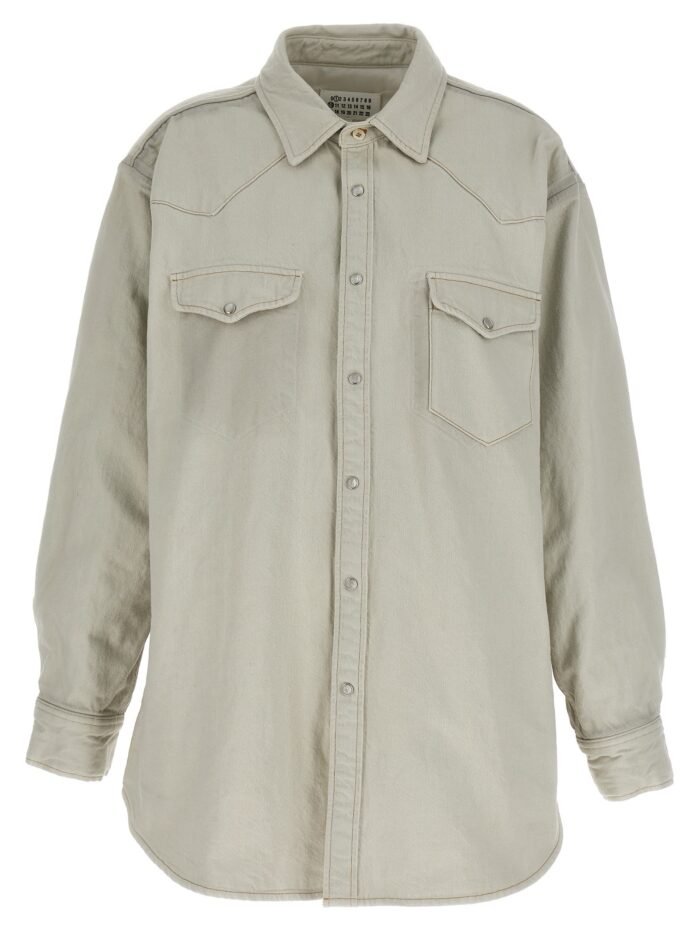 maison margiela padded overshirt Maison Margiela Padded Overshirt