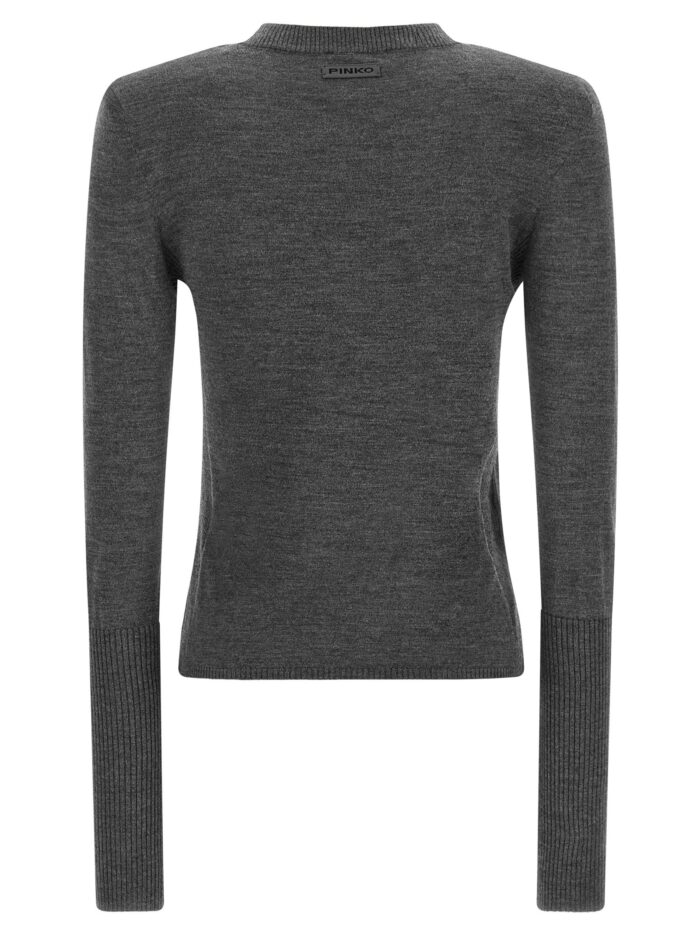 Pinko Padded Shoulder Sweater