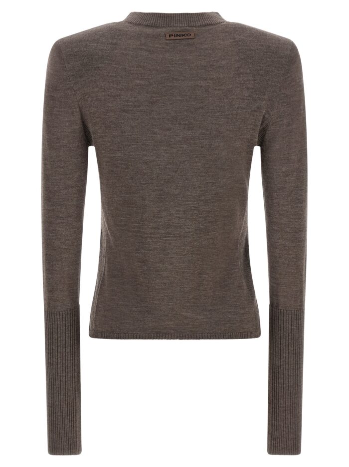 Pinko Padded Shoulder Sweater