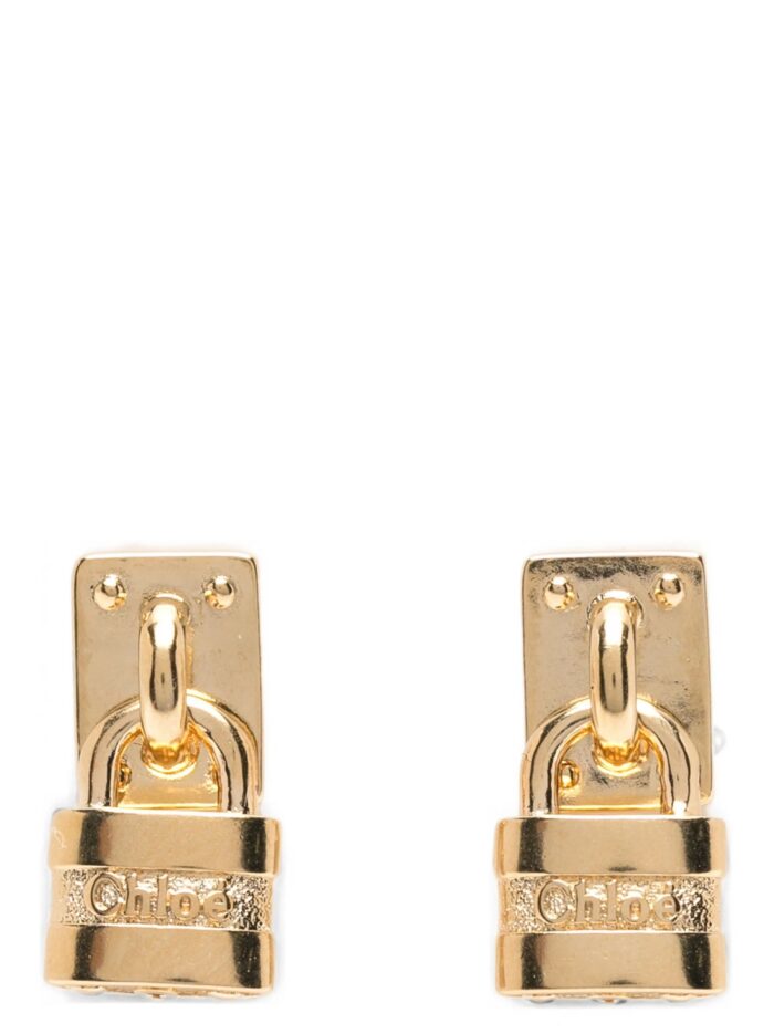 CHLOÉ 'Paddington' Mini Padlock Earrings