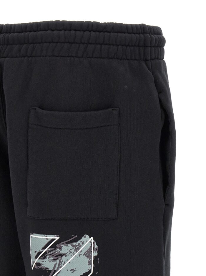 Off-white 'Paint Diag Skate' Bermuda Shorts