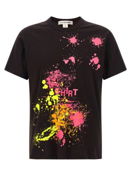 COMME DES GARCONS SHIRT Paint Splash T-shirt