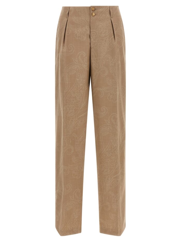 etro paisley jacquard pants Etro Paisley Jacquard Pants