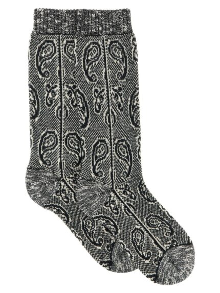 Dries Van Noten Paisley Jacquard Socks