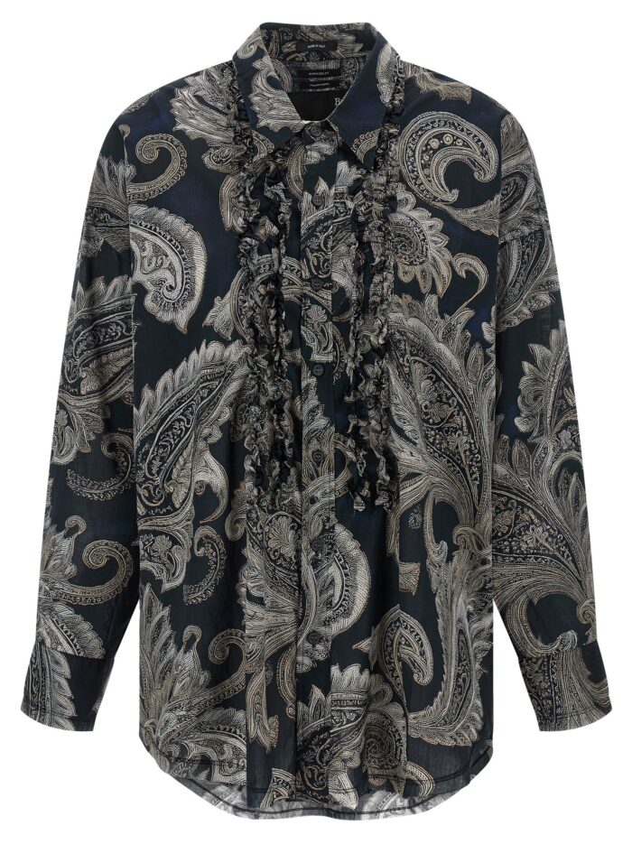 r13 paisley print shirt R13 Paisley Print Shirt