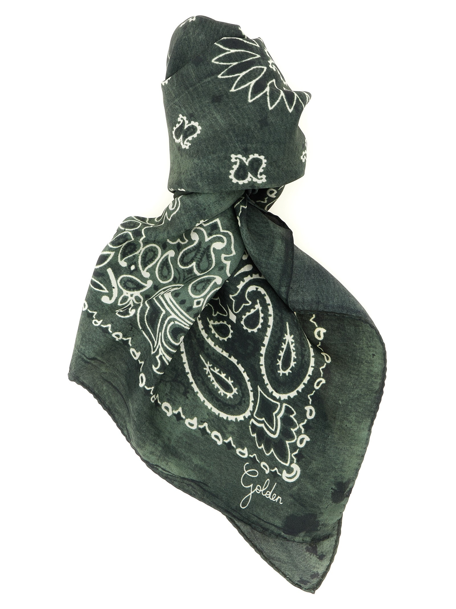 Golden Goose Deluxe Brand Paisley Scarf