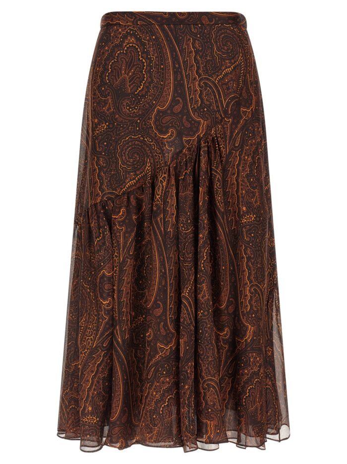 etro paisley skirt Etro Paisley Skirt