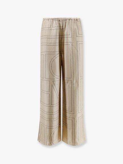TOTEME Pajamas Organic Silk Trousers