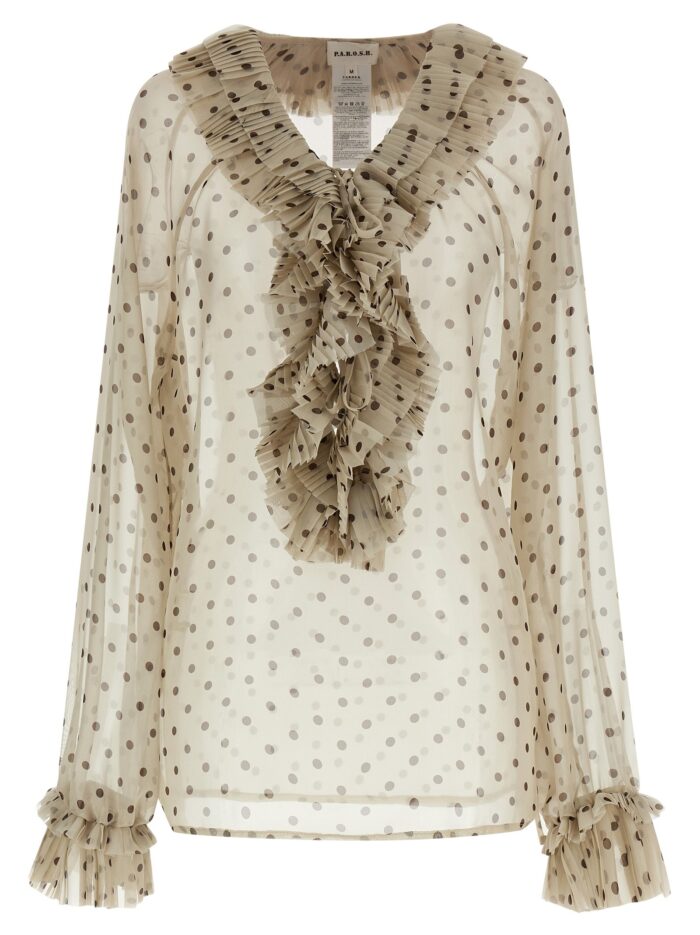 p.a.r.o.s.h. 'pallina' blouse P.A.R.O.S.H. 'Pallina' Blouse