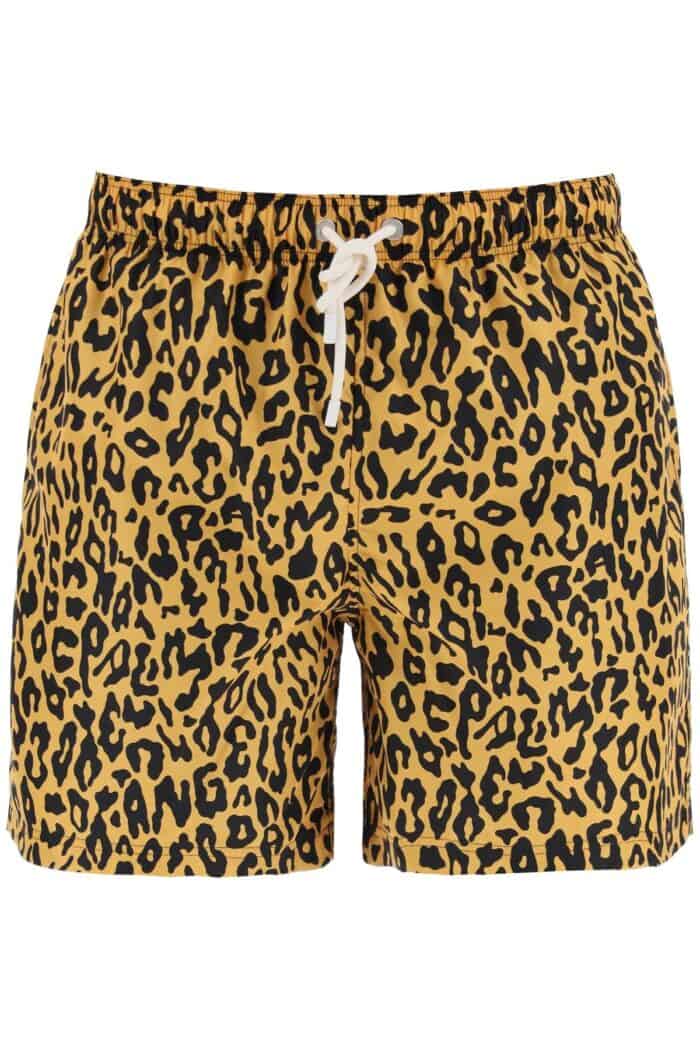 PALM ANGELS Animal Print Sea Berm