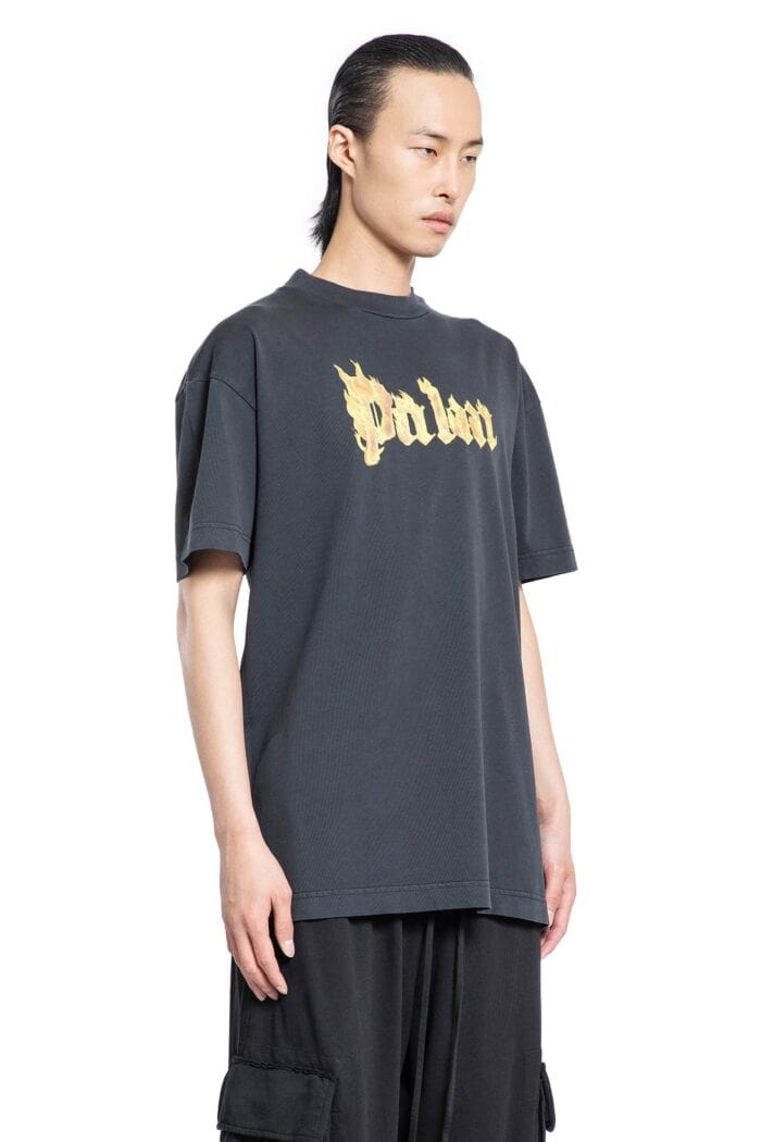 PALM ANGELS Burning Logo T-shirt