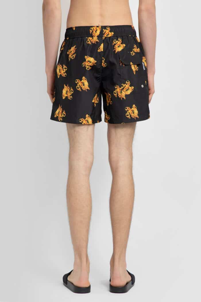 PALM ANGELS Burning Monogram Swim Shorts